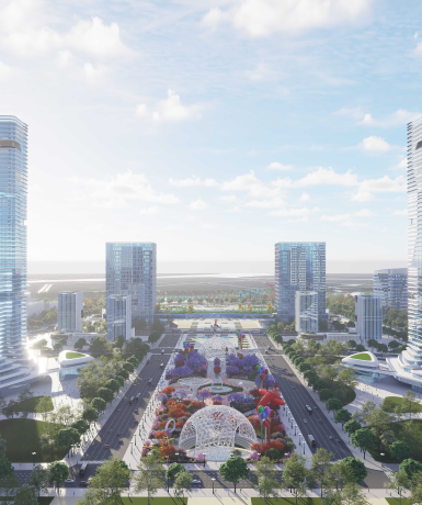Phương án dự thi trung tâm hành chính Đồng Nai